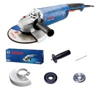 Bosch Professional GWS 2400 J - Amoladora angular (Ø 230 mm, 2400 W, 6500 rpm, Soft start)