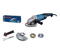 Bosch Professional GWS 30-180 PB - Amoladora angular (Brushless, Ø 180 mm, 2800 W, KickBack Control, hombre muerto, freno)