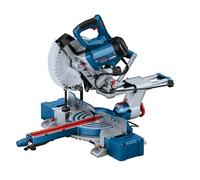 Bosch Professional ingletadora telescópica GCM 305-254 D (corta hasta 90 x 305 mm, incl. 1 disco de sierra, 2 soportes de pieza, saco para polvo, mordaza)