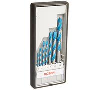 Bosch Professional - Juego de 7 brocas multiuso Robust Line CYL-9 MultiConstruction (4 5 6 6 8 10 12 mm)