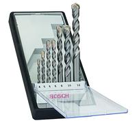 Bosch Professional Juego de brocas para hormigón, Negro, diámetro 4-12 mm