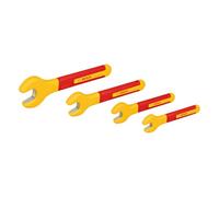 Bosch Professional juego de llaves de boca VDE (incl. 4 llaves: 8 mm, 10 mm, 13 mm y 17 mm, certificadas hasta 1000 V, en bolsa de lona)