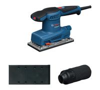 Bosch Professional Lijadora orbital GSS 20-18 A con cable, saco para polvo y plato perforado