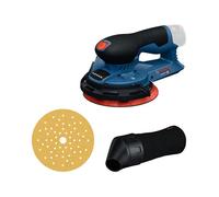 Bosch Professional Lijadora Orbital GEX 12V-150-3, 12V, 150mm, con Plato Soporte, Anillo, Bolsa y Hoja Abrasiva G120