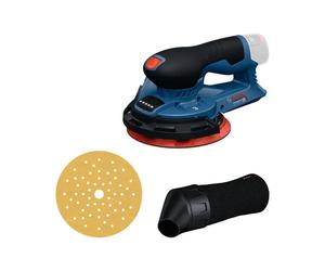 Bosch Professional Lijadora Orbital GEX 12V-150-3, 12V, 150mm, con Plato Soporte, Anillo, Bolsa y Hoja Abrasiva G120