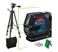 Bosch Professional Livella Laser GLL 2-15 G,laser verde, da interno, supporto LB