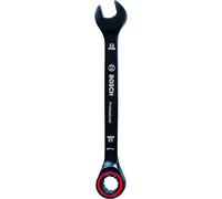 Bosch Professional Llave combinada con función de carraca, Cromo vanadio, Azul, 13 mm