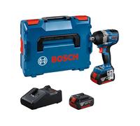 Bosch Professional 18V System atornillador de impacto a batería GDS 18V-750 C (incl. 2 baterías de 5,0 Ah, cargador GAL 18V-40, L-BOXX)