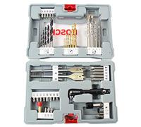 Bosch Professional Maletín con 49 unidades para taladrar y atornillar Premium X-Line Set (para madera, metal y hormigón, Accesorios taladro)