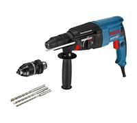 Bosch Professional Martillo combinado GBH 2-26 F (830 W, 2,7 J, Alojamiento SDS-Plus) + Garantía BAUHAUS 5 años para equipos eléctricos y motorizados