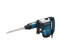 Bosch Professional martillo demoledor GSH 7 VC (incl. empuñadura auxiliar, tubo de grasa, paño para la máquina, 1 cincel puntiagudo, SDS max, RTec Speed, 400 mm, maletín)