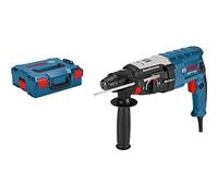 Bosch Professional martillo perforador GBH 2-28 F (incl. empuñadura auxiliar, profundidad retráctil 210 mm, paño para la máquina, bandeja L-BOXX, L-Case)