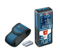 Bosch Professional Medidor Láser de Distancia GLM 50 C, Transmisión de Datos Bluetooth, Sensor de Inclinación de 360°, Máx. Distancia 50 m, 2 Pilas de 1.5 V, Funda