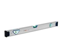 Bosch Professional Nivel de burbuja MPP Box 1600A01V3Y 60 cm, carcasa de aluminio, topes resistentes