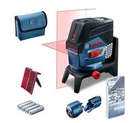 Bosch Professional Nivel Láser GCL 2-50 C (láser rojo, interior, con función aplicación, soporte, alcance visible: hasta 20 m, 4x pilas AA, en caja)