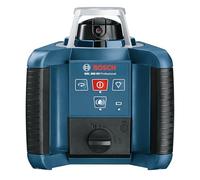 Bosch - GRL 300 HV + LR 1 + WM 4 + RC1 - Nivel láser rotativo, 60 m, +/- 0,1 mm / m, 150, 300, 600 rot / min, receptor, proyección vertical, caja de plastico