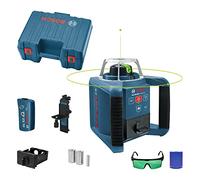 Bosch Professional Nivel láser giratorio GRL 300 HVG (haz de luz verde, alcance hasta 300 m de diámetro, en maletín)