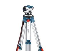 Bosch Professional Nivel Óptico GOL 26 D (aumento 26x, unidad de medida: 360 grados, alcance: hasta 100 m, en maletín de transporte)