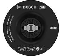 Bosch Professional - Plato de soporte de dureza media (X-LOCK, Ø115 mm)