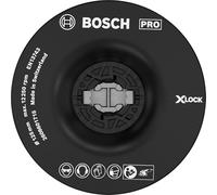 Bosch Professional - Plato de soporte de dureza media (X-LOCK, Ø125 mm)