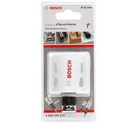 Bosch Professional Progressor for Wood and Metal Sierra de corona (para madera y metal, diámetro 41 mm, accesorios para taladro)