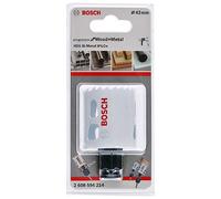 Bosch Professional Progressor for Wood and Metal Sierra de corona (para madera y metal, diámetro 43 mm, accesorios para taladro)