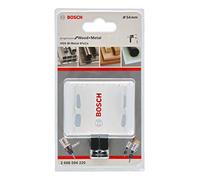 Bosch Professional Progressor for Wood and Metal Sierra de corona (para madera y metal, diámetro 54 mm, accesorios para taladro)