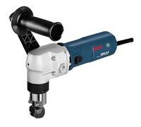 Bosch Professional punzonadora GNA 3,5 (620 W, ancho de la línea de corte 6 mm, capacidad de corte 3,5 mm, incl. llave hexag. SW 4, empuñadura auxiliar, matriz, punzón, estribo sujeción, punzonadora)