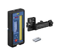 Bosch Professional Receptor láser LR 45, soporte RB 45, 2 pilas AA, alcance: hasta un radio de 300 m, color rojo y verde