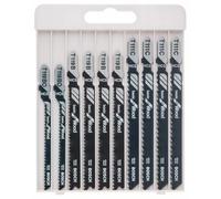 Bosch Professional Set con 10 hojas de sierra de calar Basic for Wood (para madera, accesorios de sierra de calar)