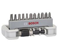 Bosch Professional Set de 11+1 Punta de atornillar Extra Hard (para PH, PZ, S y T tornillos, Accesorios taladros rotativos y atornilladores)