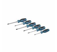 Bosch Professional set de 6 destornilladores (para tornillos de cabeza en cruz y cabeza ranurada, incl. 1x PH 125mm, 1x PH 100mm, 1x SL6.5 125mm, 1x SL5.5 100mm, 1x SL4.5 100mm, 1x SL3.5 75mm)