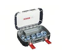Bosch Professional Set de 9 Piezas Sierra de Corona para Electricistas Special for Sheet Metal (para metales y acero inoxidable, Ø 20-64 mm, Accesorios Taladro)