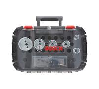 Bosch Conjunto Sierra de Agujero Progressor para Madera Y Metal, 9-teiliges