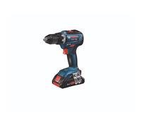 Bosch Professional 3 Juego de herramientas - Taladro sin cable GSR 18V-55 + Aprietatuercas giratorio GDX 18V-200 + Martillo perforador GBH 18V-22 18V 4.0Ah Li-Ion en bolsa 0615A5003B