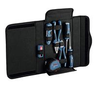 Bosch Professional- Set de herramientas de mano 16 pzs (destornilladores, alicates, cúter, cinta métrica, en estuche)