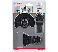 Bosch Professional Set para baldosas básico de 3 piezas (para Azulejos, Starlock, Accessorio Multiherramientas)