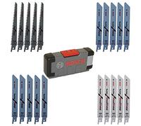 Bosch Professional Set ToughBox con 20 hojas de sierra sable para madera y metal, éxito en ventas (madera y metal, accesorios de sierra sable)