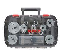 Bosch Professional Set universal de 14 unidades de Sierras de Corona Progressor for Wood and Metal (Ø 20-76 mm, Accesorios para Taladro)