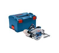 Bosch Professional Sierra Circular Inalámbrica GKS 18V-68 G, 18V 190mm con Estuche, Guía Paralela, Hoja y Cuña - BOS4053423320817