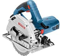 Bosch Professional sierra circular portátil GKS 165 (pot. 1100W, prof. corte madera 47/66mm (45°/90°), incl. hex. interior, 1 disco sierra, Standard p. velocidad madera, guiado paralelo, adapt. vacío)