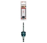 Bosch Professional Sierra de Corona Progressor for Wood and Metal (para Madera y Metal, Ø 14 mm) + 1x Power Change Plus Adaptador (Conexión hexagonal de 3/8", Broca HSS-G Ø 7.15 x 85 mm)