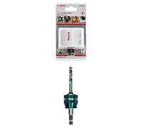 Bosch Professional Sierra de Corona Progressor for Wood and Metal (para Madera y Metal, Ø 59 mm) + 1x Power Change Plus Adaptador (Conexión hexagonal de 3/8", Broca HSS-G Ø 7.15 x 85 mm)