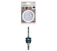 Bosch Professional Sierra de Corona Progressor for Wood and Metal (para Madera y Metal, Ø 70 mm) + 1x Power Change Plus Adaptador (Conexión hexagonal de 3/8", Broca HSS-G Ø 7.15 x 85 mm)