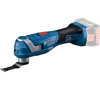 Bosch Professional sistema 18V: herramienta multifunción recargable GOP 185-LI (1 hoja de sierra BIM para corte por inmersión Starlock Plus, velocidad oscilante sin carga 20.000 min-1)