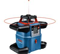 Bosch Professional Sistema 18V Nivel láser giratorio GRL 600 CHV (1 batería 18V x 4.0 Ah + cargador, función aplicación, alcance Ø: hasta 600m, en maletín)