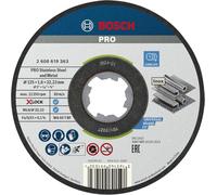 Bosch Professional Standard for Inox X-Lock - Disco de corte (10 unidades, acero inoxidable, diámetro de 125 mm, accesorios para amoladora angular)
