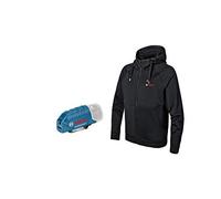 Bosch Professional sudadera calefactable GHH 12+18V XA (incl. adaptador de carga con USB GAA 12V-21, sin batería) - Talla S