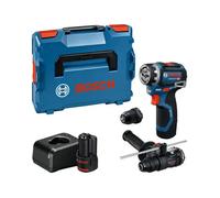Bosch Professional Taladro Atornillador Inalámbrico Flexiclick GSR 12 V-32 FC (2 Baterías GBA 2,0 Ah, Cargador, Accesorios y Estuche)