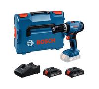 Bosch Professional 18V System Taladro Percutor a Batería GSB 18V-25 (Ø máx. del tornillo 10 mm, incl. 2 GBA 2.0Ah, GAL 18V-40, L-BOXX)